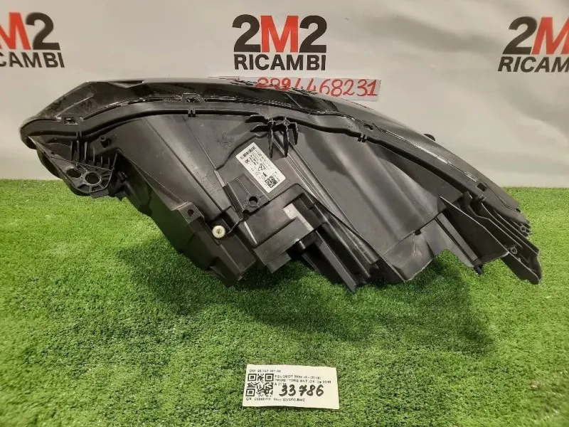 Proiettore ANT DX 98 362 301 8089914772 Peugeot 3008 II 2016