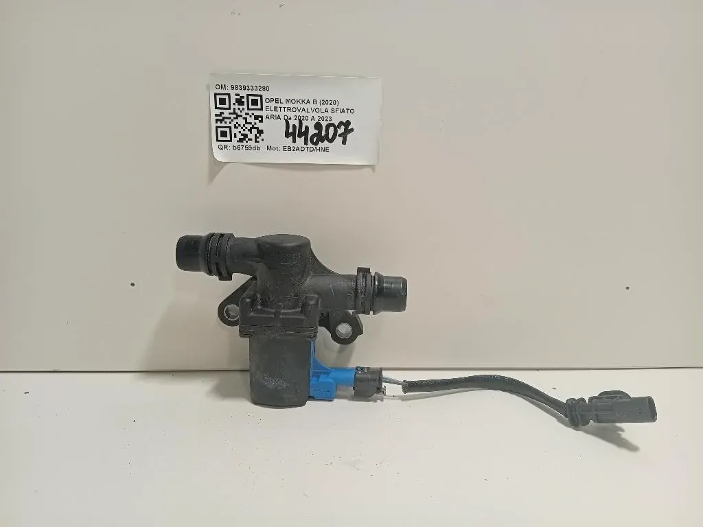 Elettrovalvola Sfiato ARIA 9839333280 Opel Mokka B 2020