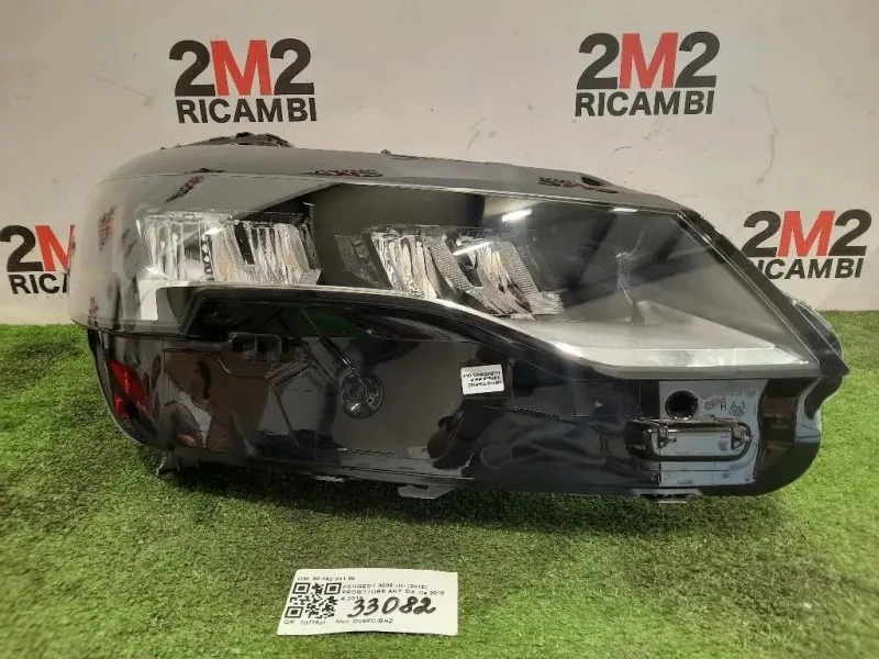 Proiettore ANT DX 98 362 301 80 Peugeot 3008 II 2016