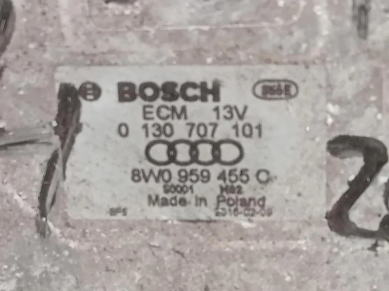 Elettroventola 8W0959455C Audi A4 8W5 Avant 2015