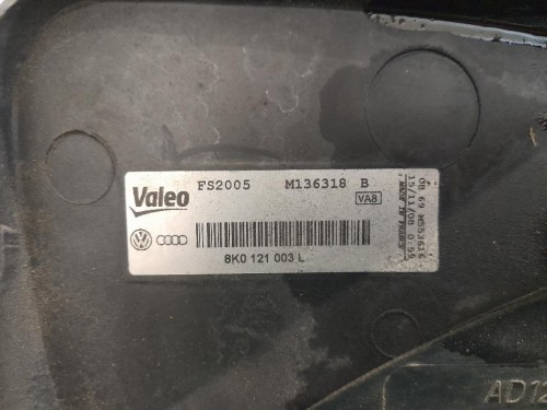 Elettroventola 8K0121003L 993329B Audi Q5 8RB 2012