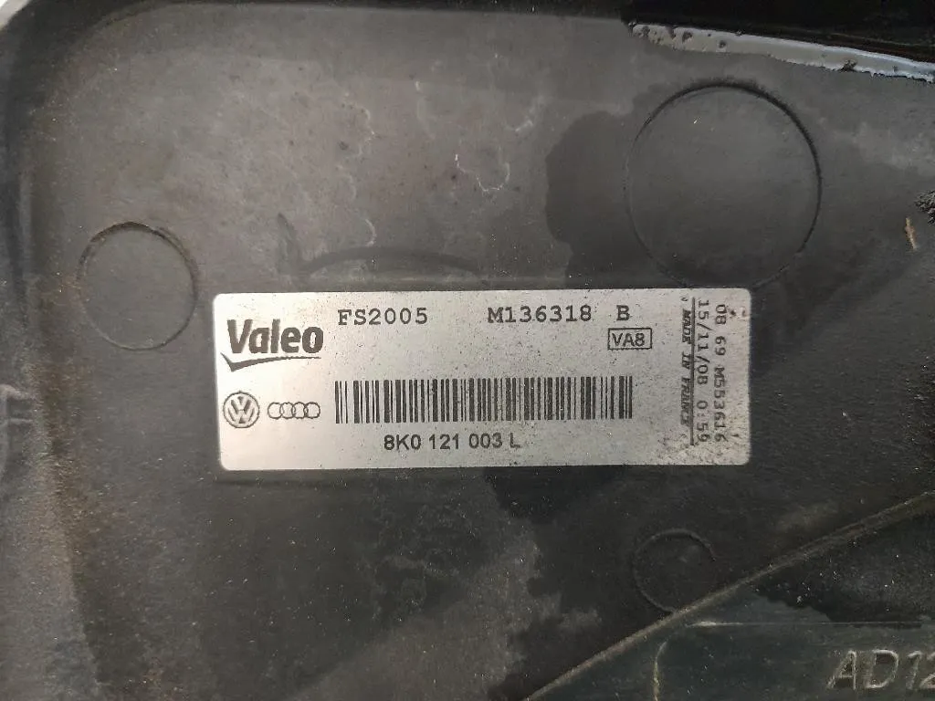 Elettroventola 8K0121003L 993329B Audi Q5 8RB 2012