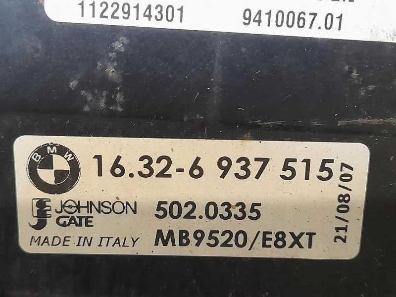 Elettroventola 110748-10 Bmw Serie 1 E87 Berlina 2005