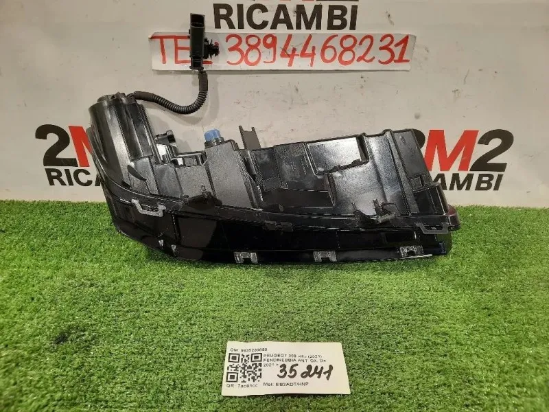 Proiettore ANT DX 9835230880 Peugeot 308 III 2021
