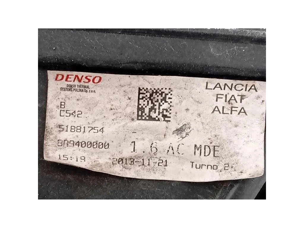 Elettroventola 51881754 Fiat 500L 2013