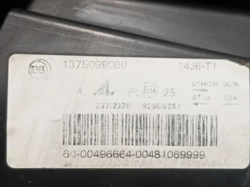 Proiettore ANT DX 1375099080 Peugeot Boxer III 2014