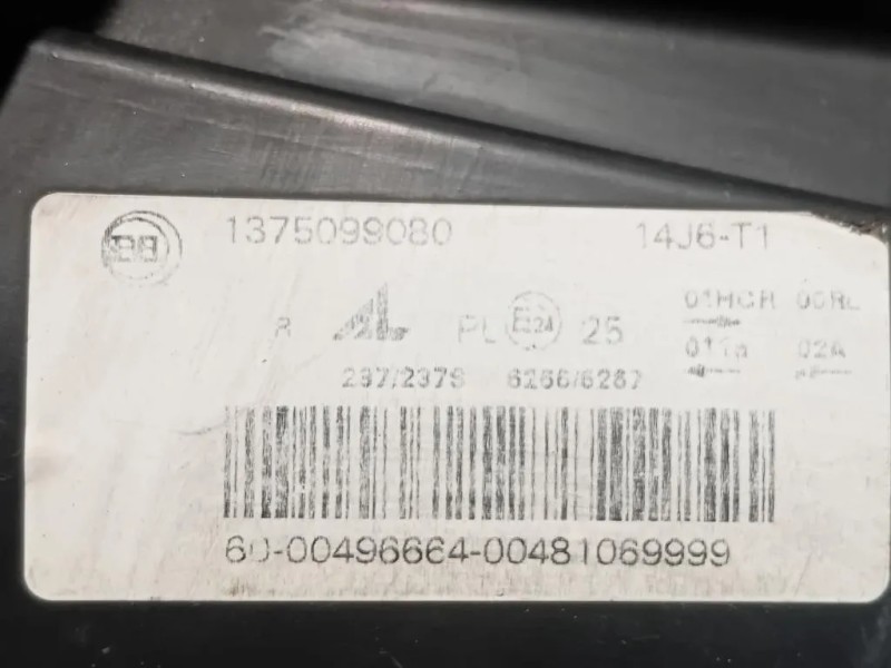 Proiettore ANT DX 1375099080 Peugeot Boxer III 2014