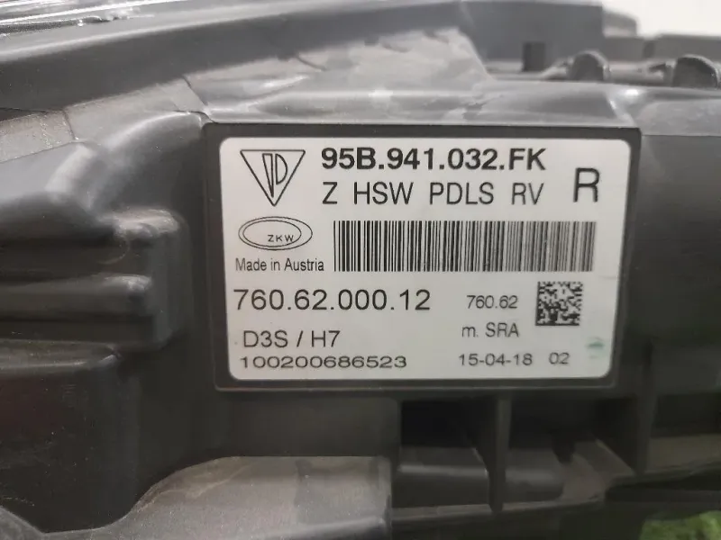 Proiettore ANT DX 95B941032FK Porsche Macan 2014