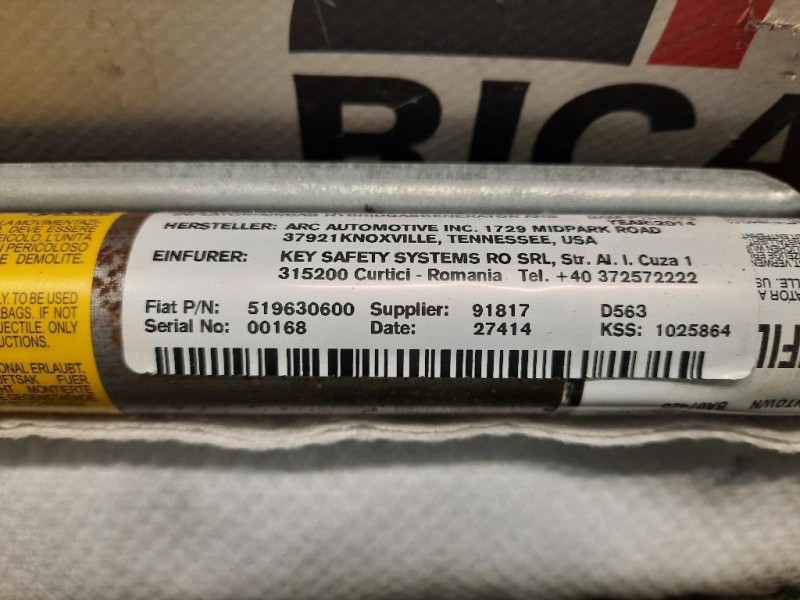 Air-bag A Tendina SX 519630600 Fiat 500L 2013