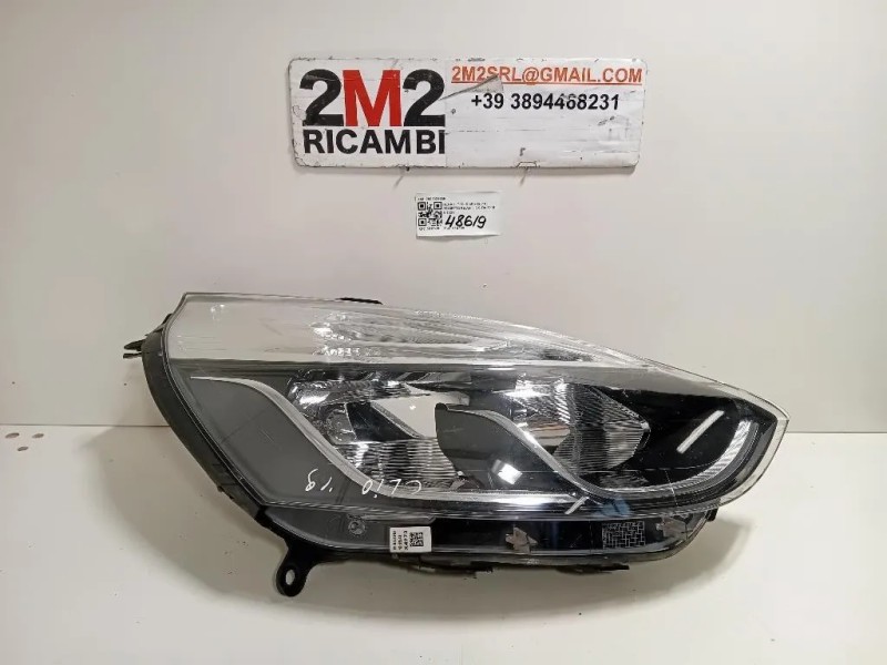 Proiettore ANT DX 260102155R Renault CLIO IV 2016