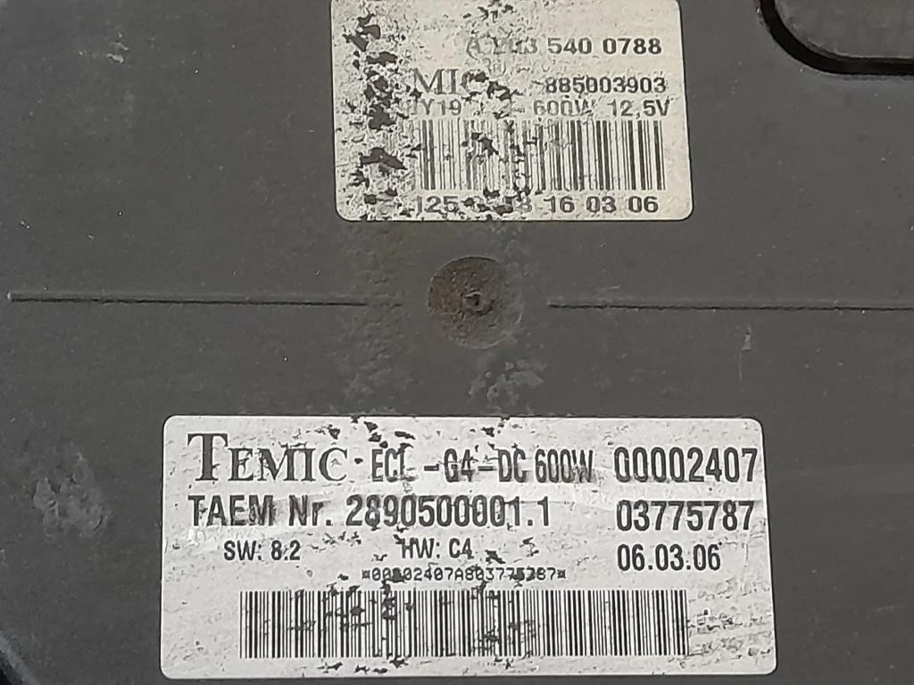 Elettroventola A2035001693 Mercedes Classe C W203 2000