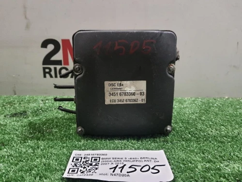 ABS Gruppo ANT 34516783360 Bmw Serie 5 E60 Berlina 2004