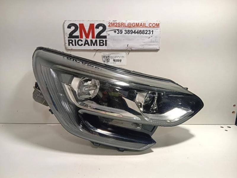 Proiettore ANT DX 260100663R DIFETTI IN FOTO Renault Mégane IV 2016