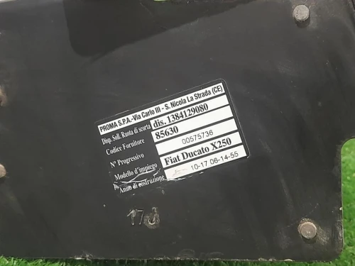 Supporto Ruota DI Scorta POST 1384129080 Citroen Jumper III 2014