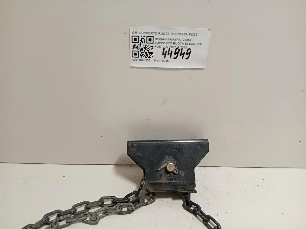 Supporto Ruota DI Scorta POST SUPPORTO RUOTA DI SCORTA POST Nissan Navara 2005