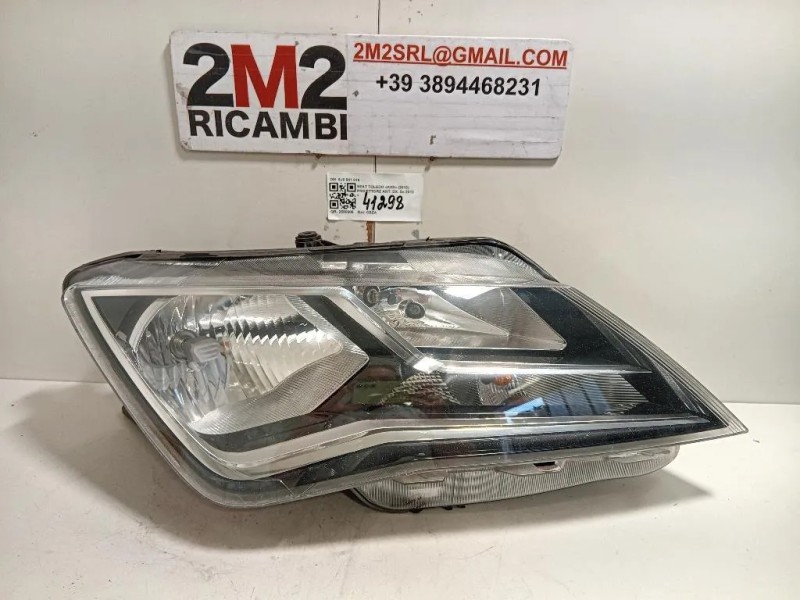 Proiettore ANT DX 6J0 941 016 Seat Toledo KG3 2013