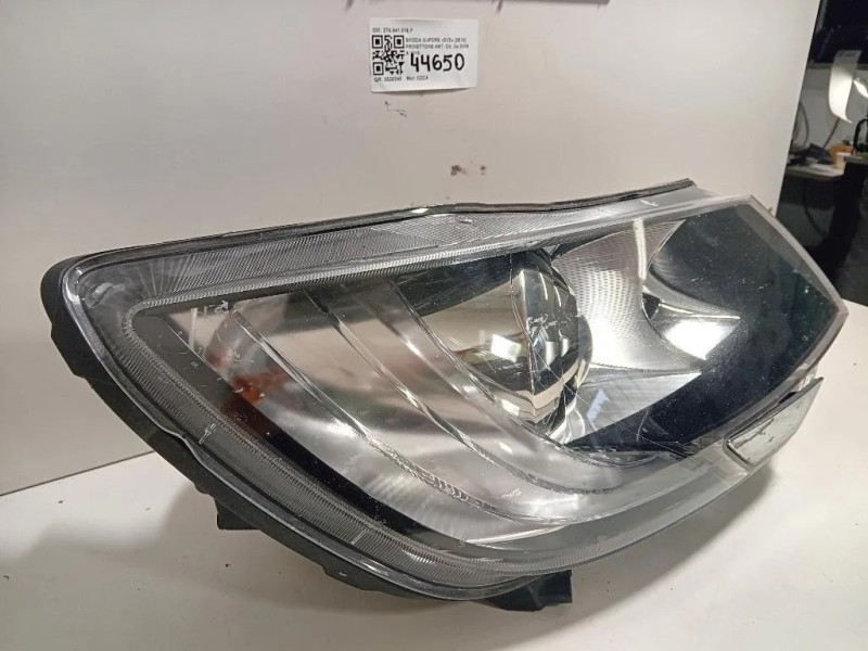 Proiettore ANT DX 3T4941016F Skoda Superb 3V3 2015