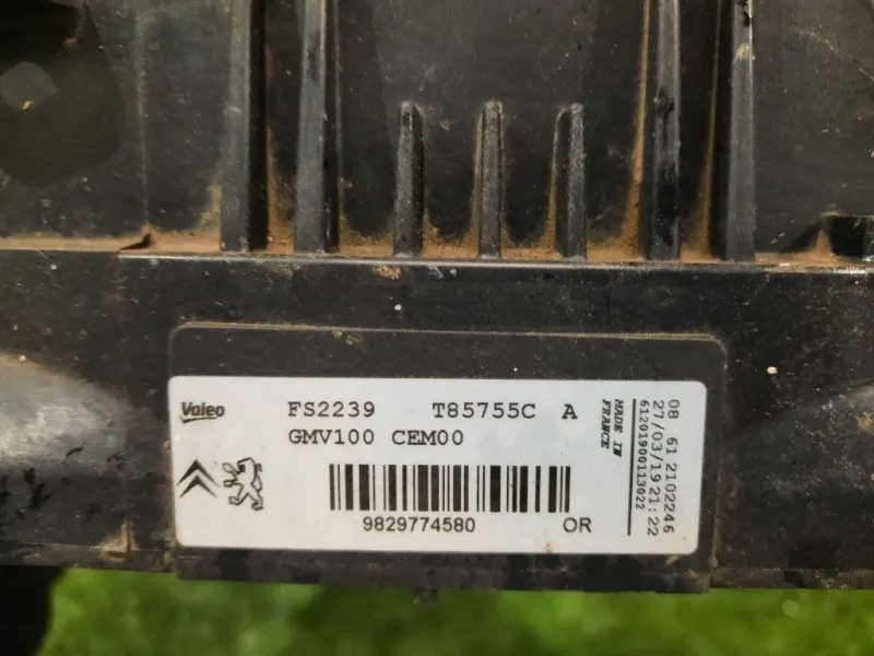 Elettroventola 9829774580 Peugeot 208 I 2015