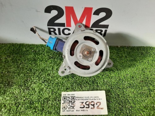 Elettroventola MOTORINO 5000991 Renault CLIO IV 2016