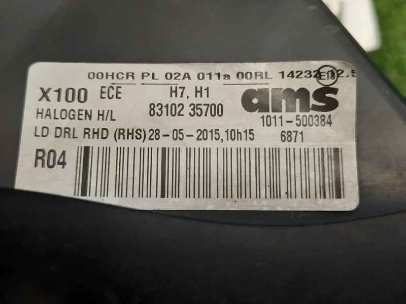 Proiettore ANT DX 83102-35700 Ssangyong Tivoli 2015