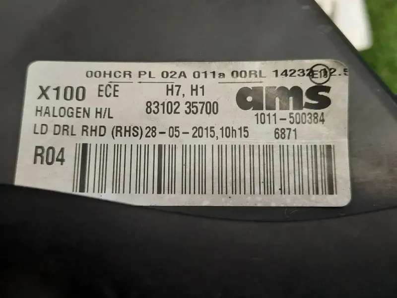 Proiettore ANT DX 83102-35700 Ssangyong Tivoli 2015