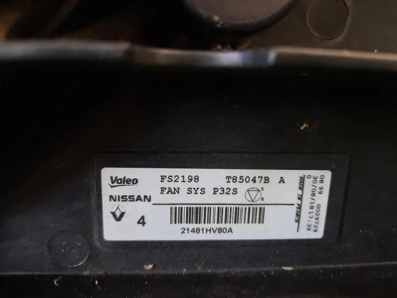 Elettroventola 214814EB0A Renault Kadjar 2015