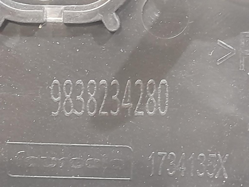 Supporto Spoiler Paraurti POST 9838234280 Peugeot 3008 II 2016