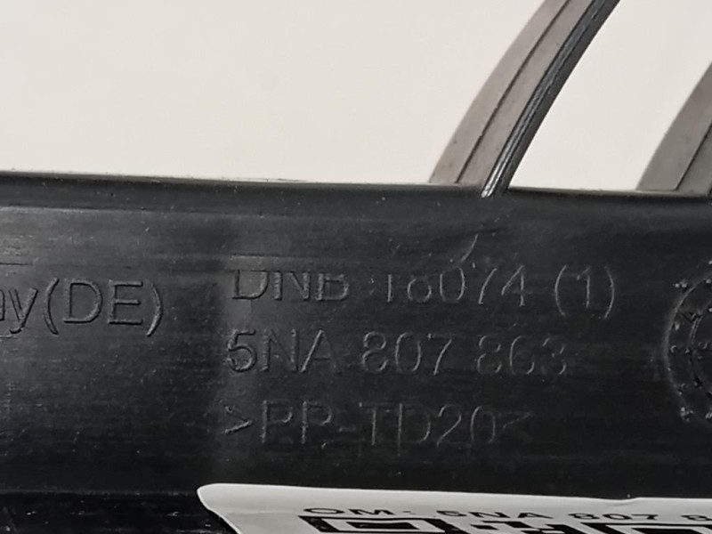 Supporto Spoiler Paraurti POST 5NA 807 863 Volkswagen Tiguan II 2020