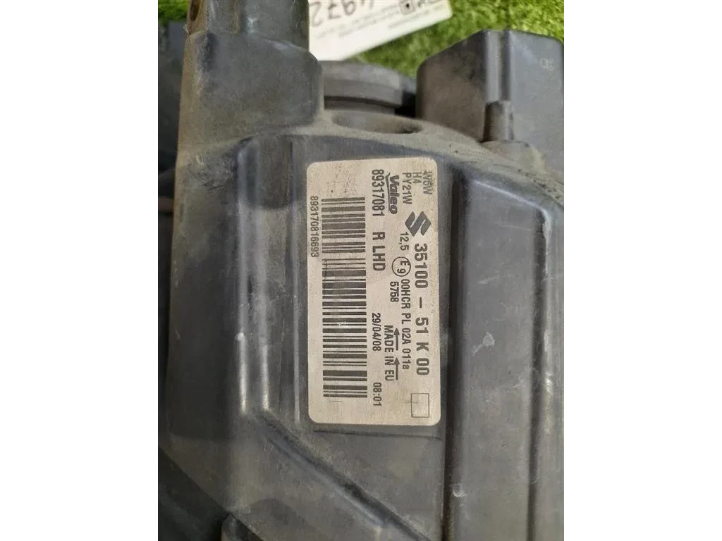 Proiettore ANT DX 3512051K00000 Suzuki Splash 2008