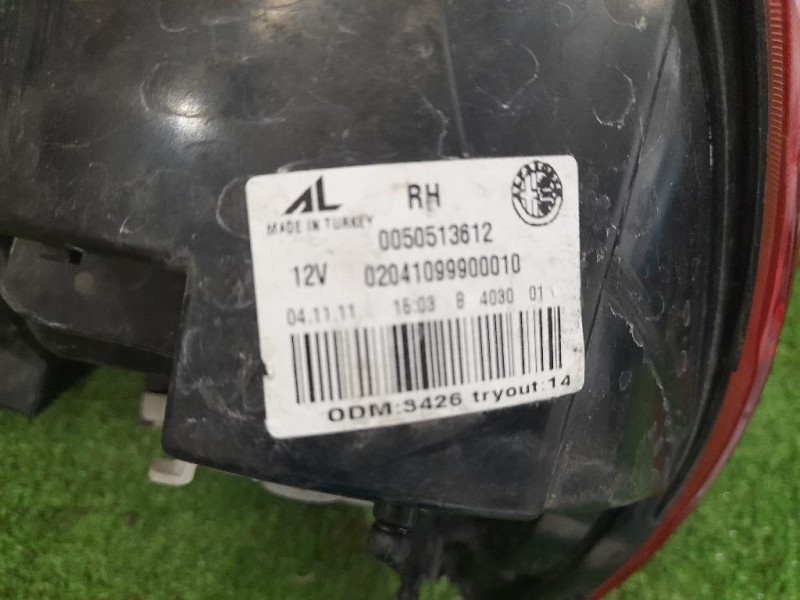 Fanale EST POST DX 50513612 Alfa Romeo Giulietta 2010