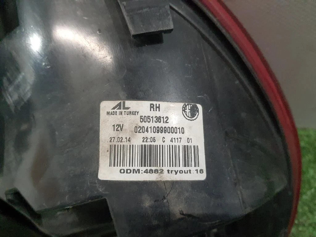 Fanale EST POST DX 50513612 Alfa Romeo Giulietta 2010