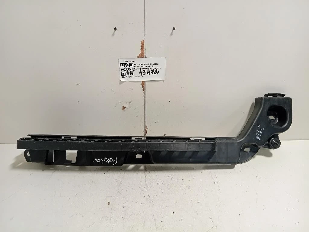 Supporto Spoiler Paraurti POST DX 6V6 807 864 Skoda Fabia NJ3 2018