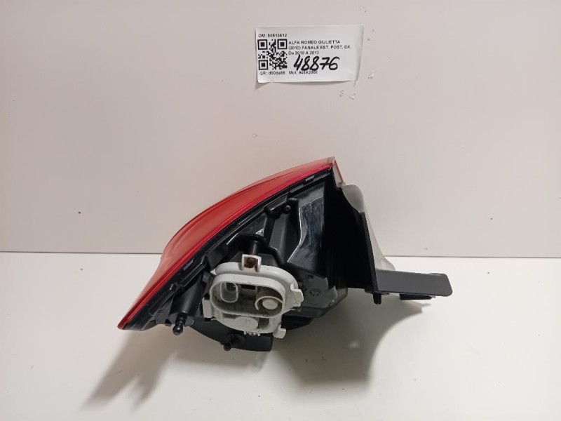 Fanale EST POST DX 50513612 Alfa Romeo Giulietta 2010