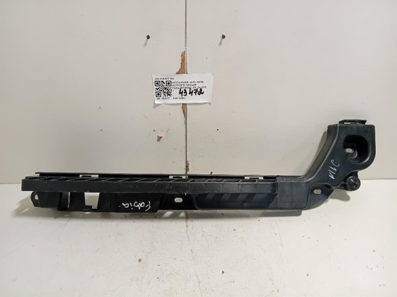Supporto Spoiler Paraurti POST DX 6V6 807 864 Skoda Fabia NJ3 2018