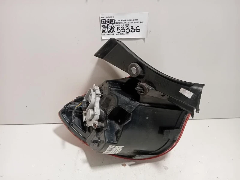 Fanale EST POST DX 50513612 Alfa Romeo Giulietta 2010