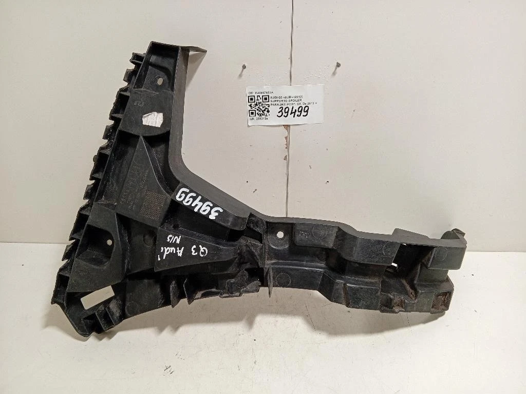Supporto Spoiler Paraurti POST SX 8U0807453A SNISTRO SX Audi Q3 8UB 2012