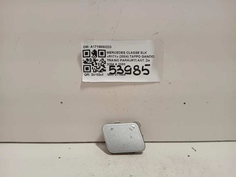 Tappo Gancio Traino Paraurti ANT A1718850223 Mercedes Classe SLK R171 2004