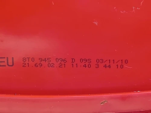 Fanale EST POST DX 8T0945096 Audi A5 8T3 2008