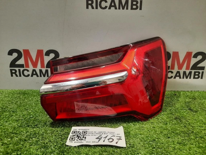 Fanale EST POST DX 4K5945070 Audi A6 4a5c8 Avant 2018