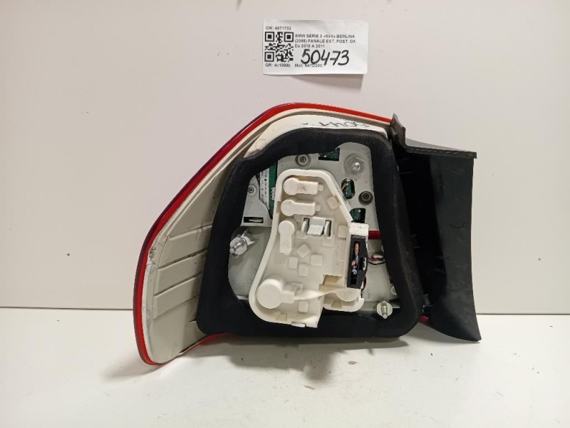 Fanale EST POST DX 4871732 Bmw Serie 3 E90 Berlina 2005