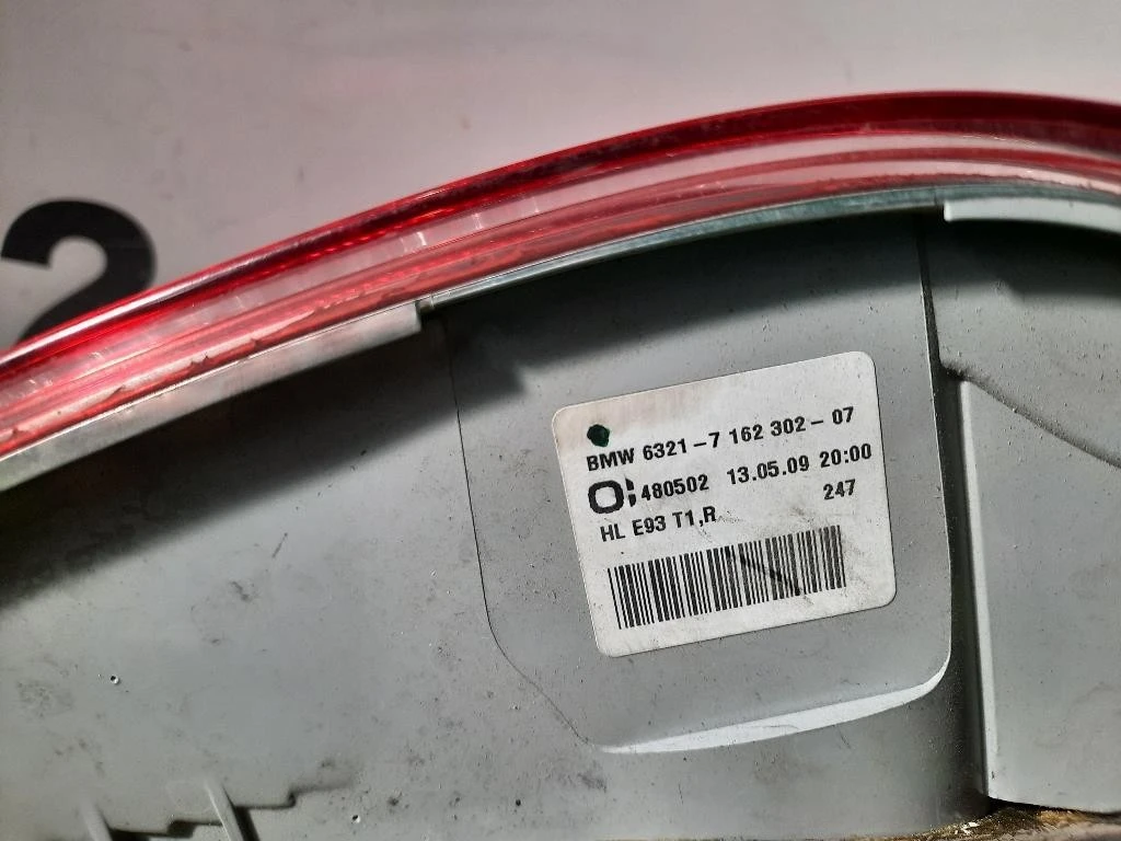 Fanale EST POST DX 63217162302 Bmw Serie 3 E92 Coupe 2007