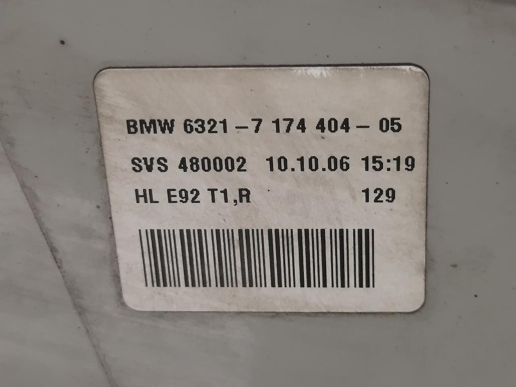 Fanale EST POST DX 7 174 404-06 Bmw Serie 3 E92 Coupe 2007