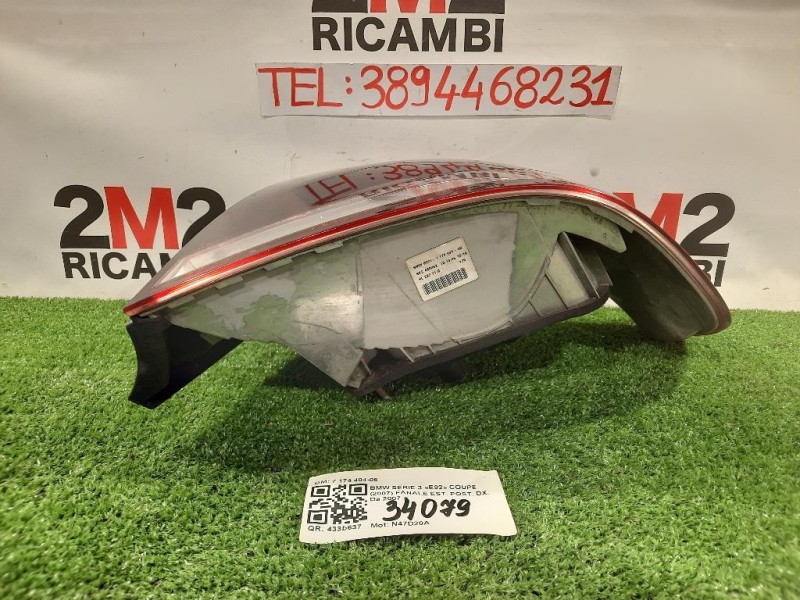 Fanale EST POST DX 7 174 404-06 Bmw Serie 3 E92 Coupe 2007