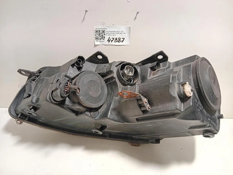 Proiettore ANT DX 5K1941006S Volkswagen GOLF VI 2009