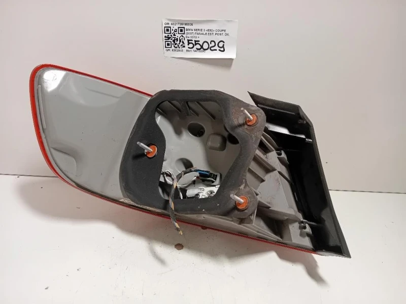 Fanale EST POST DX 6321725195805 Bmw Serie 3 E92 Coupe 2007