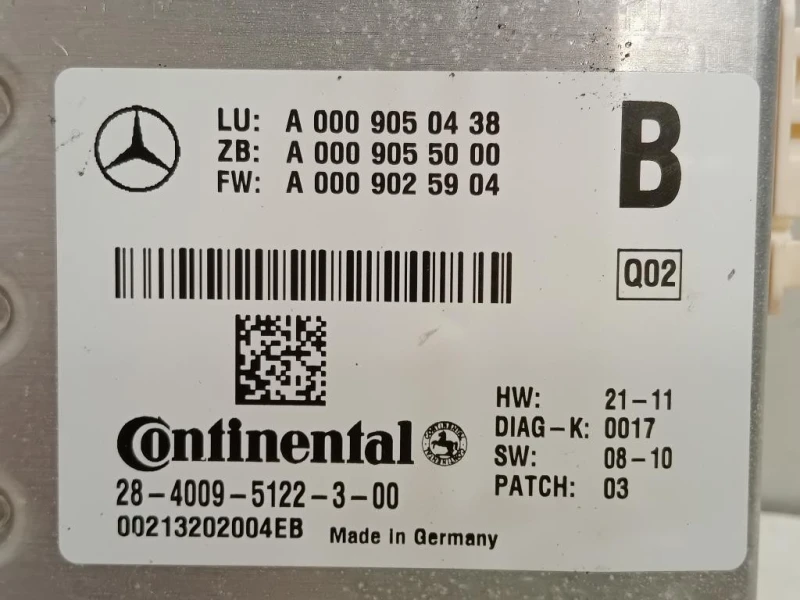 Telecamera A0009050438 Mercedes Classe ML W166 2012