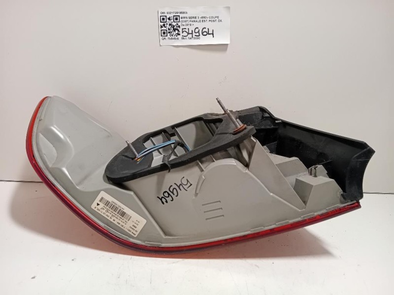 Fanale EST POST DX 6321725195805 Bmw Serie 3 E92 Coupe 2007