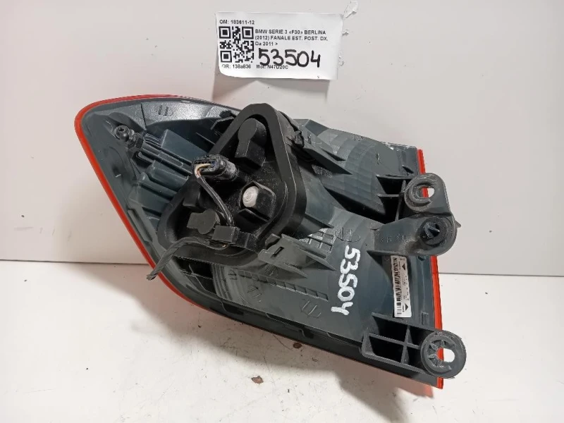 Fanale EST POST DX 183611-12 Bmw Serie 3 F30 Berlina 2012