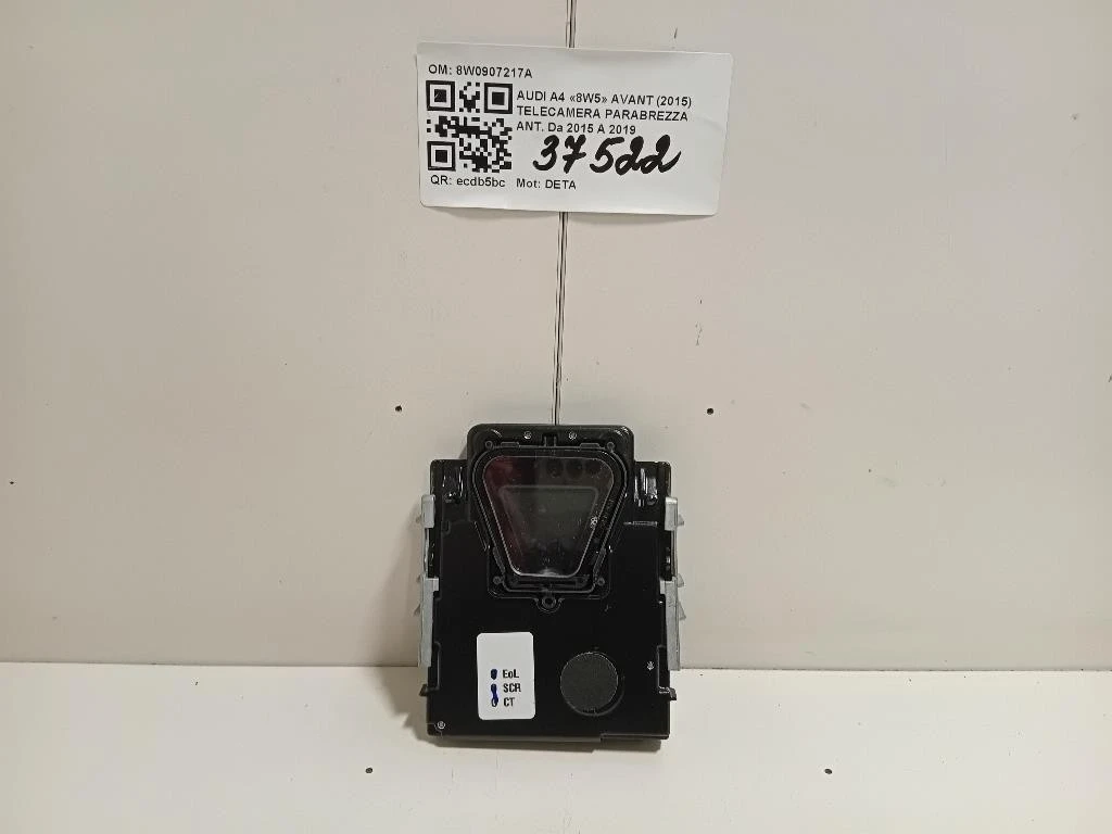 Telecamera Parabrezza ANT 8W0907217A Audi A4 8W5 Avant 2015