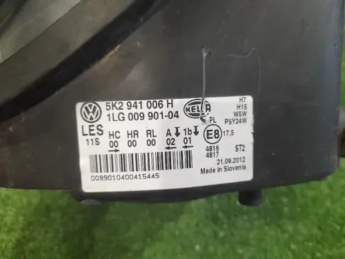 Proiettore ANT DX 5K2941006H Volkswagen GOLF VI 2009
